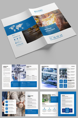 卓越工藝，精準(zhǔn)呈現(xiàn) 專業(yè)機(jī)械制造工廠畫冊(cè)設(shè)計(jì)服務(wù)